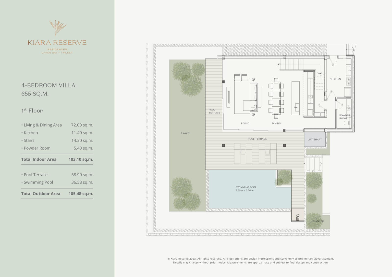 4 Bedroom Villa